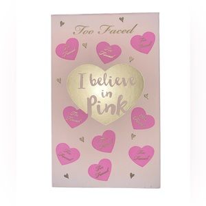Too Faced “I Believe In Pink” Eye Shadow Pallet - Brand New Unused